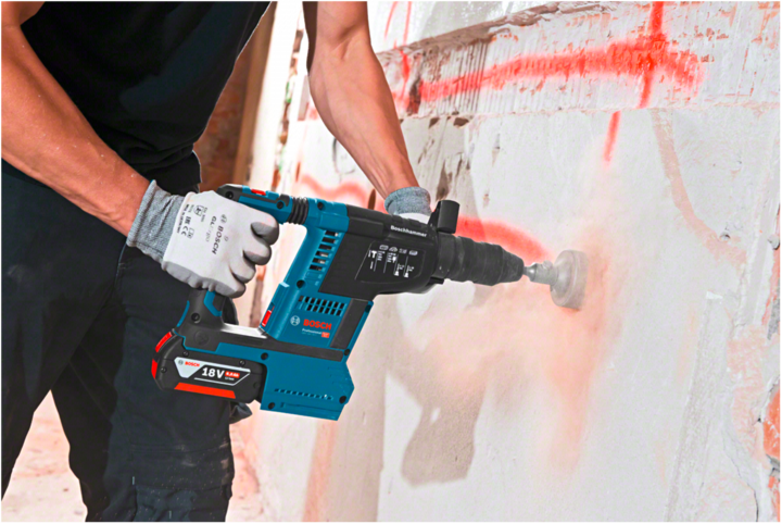 Actual product image Bosch Professional GBH 18V-26 F Cordless Hammer Drill (Rechargeable battery operated)