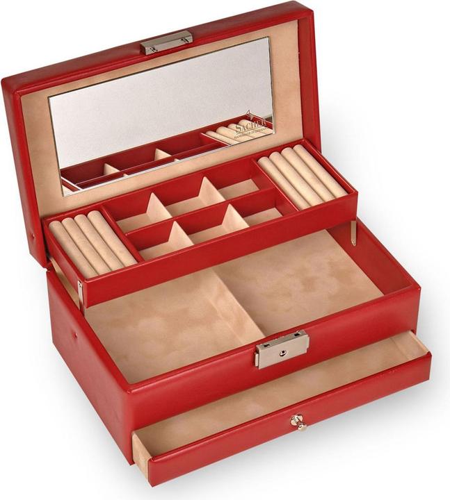 Produktbild Sacher 34.000.295043 - Schmuckkasten Helen new classic rot