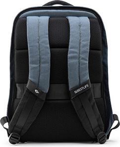 Actual product image Bestlife NEOTON 2.0 plastic laptop backpack black/grey up to 39.6 cm (15.6 inch)