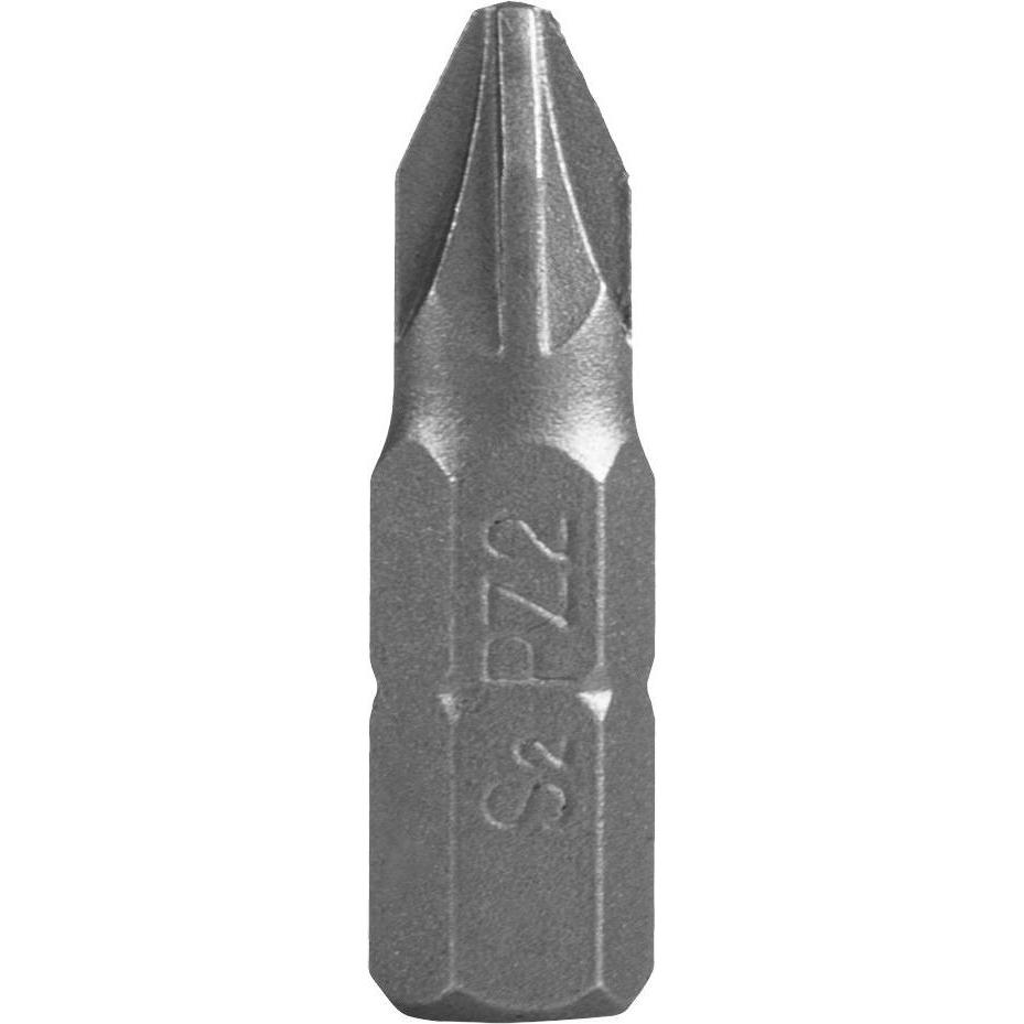 Graphite, Bits, Schraubendreher-Bits PZ2 x 25 mm, 100 Stk. (1/4")