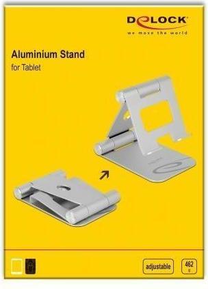 Actual product image Delock Tablet stand holder adjustable aluminium