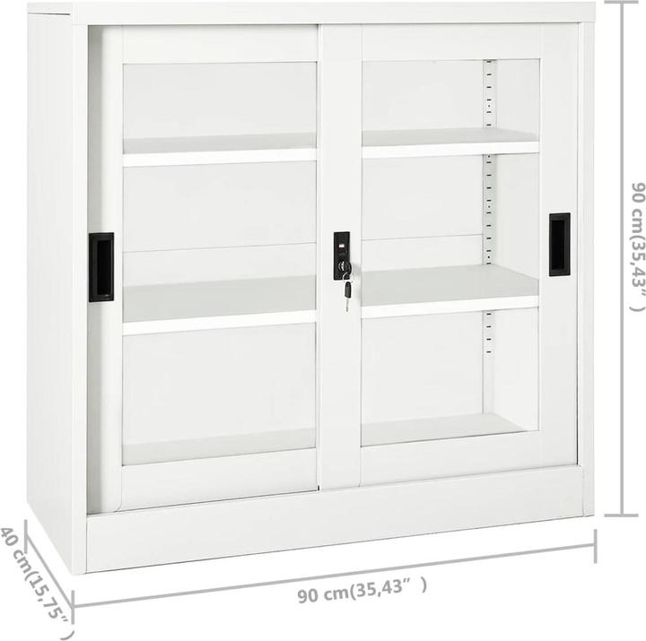 Actual product image vidaXL Lucilia (90 x 40 x 90 cm)
