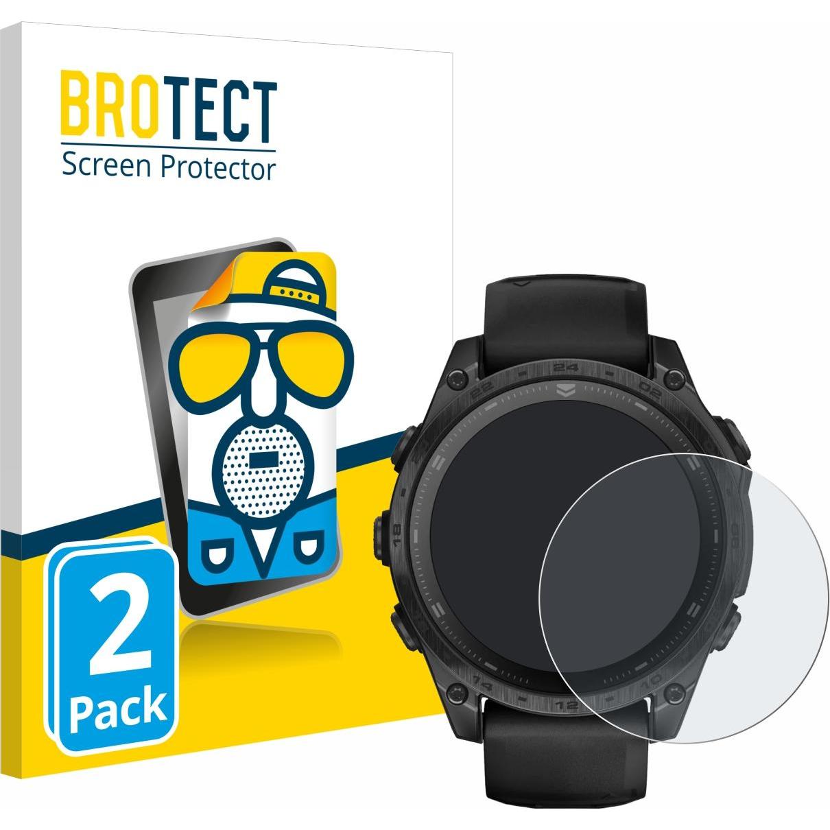 BROTECT Pellicola Opaca, Pellicola protettiva per smartwatch, Grigio