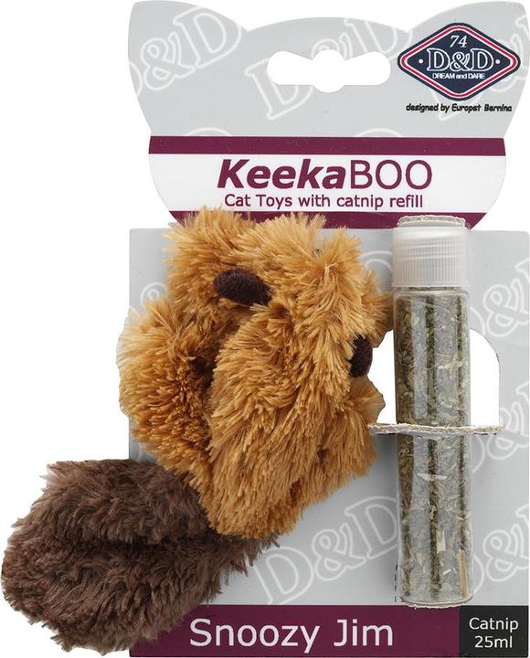 Actual product image EBI D&D Keekaboo Snoozy Jack Catnip (Cat scratching toy)