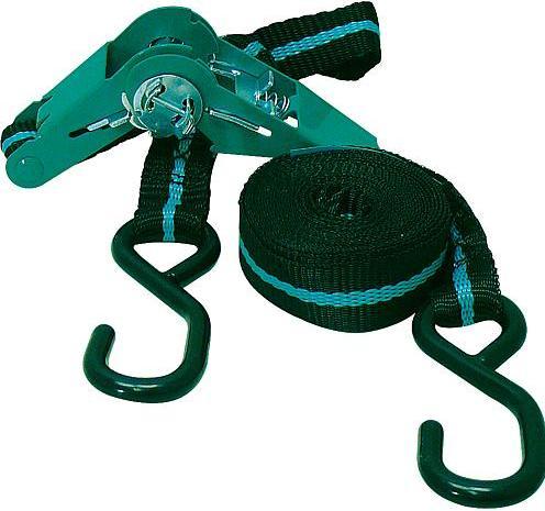 Produktbild wolfcraft 1 Ratschen-Zurrgurt mit Haken 180kg/4m