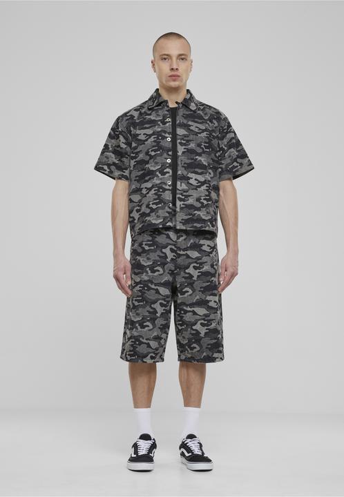 Produktbild Urban Classics Laser Camo Printed Boxy Shirt - 166807 (5XL)