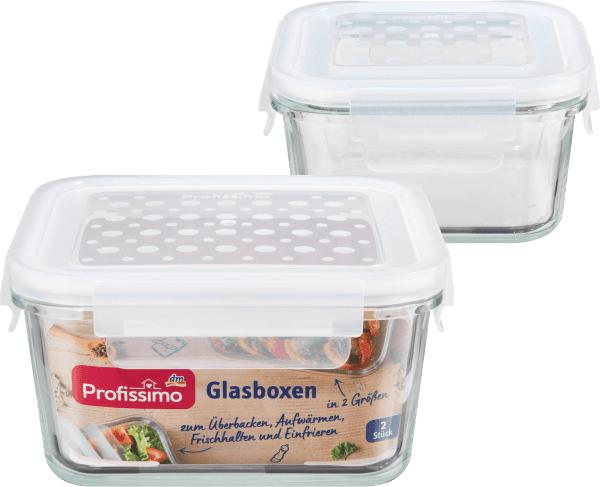 Produktbild dm Profissimo Glasboxen 2er Set