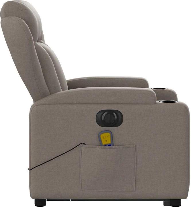 Immagine prodotto vidaXL Poltrona massaggiante elettrica con tessuto di supporto