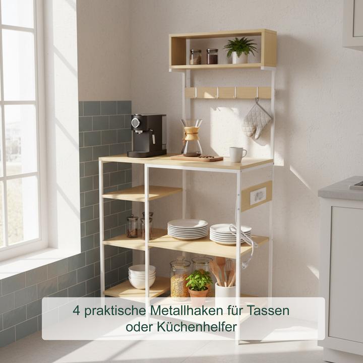 Produktbild Relaxdays Küchenregal (82 x 40 x 151 cm)