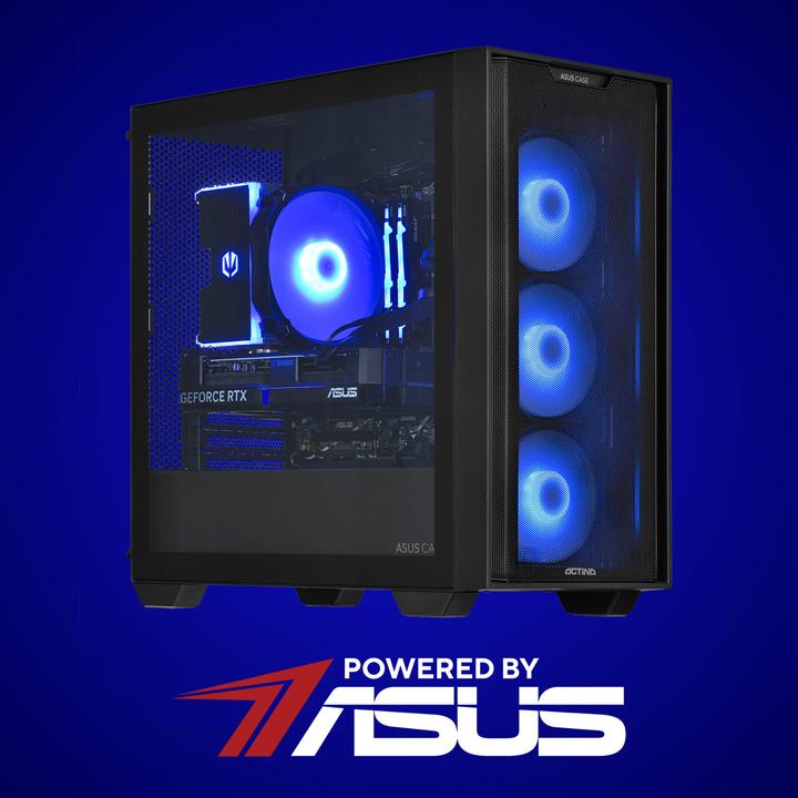 Produktbild Actina 5901443335832 PC Mini Tower AMD Ryzen??? 5 5600 DDR4-SDRAM SSD AMD Radeon RX 7600 Black (1000 GB, 16 GB, AMD Ryzen 5 5600, Radeon RX 7600)