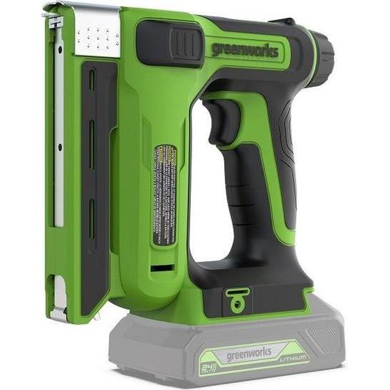 Greenworks, Tacker + Nagelpistole, 24V zszywacz G24CS10