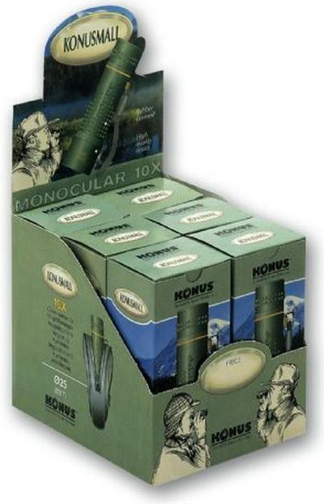 Actual product image Konus Fernglas Konusmall 10x25 6pcs 25 mm Monokular KON2060 (10x, 25 mm)