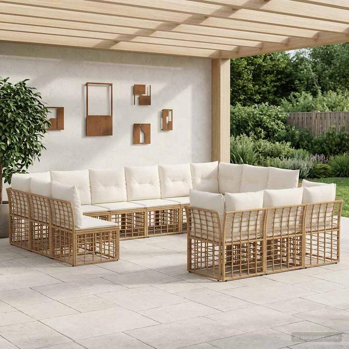Produktbild vidaXL Outdoor-Sofagarnitur