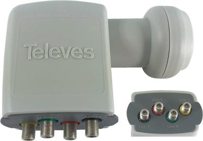 Actual product image Televes Preisner SP44EN 10.7 (Quattro LNB, 40mm)