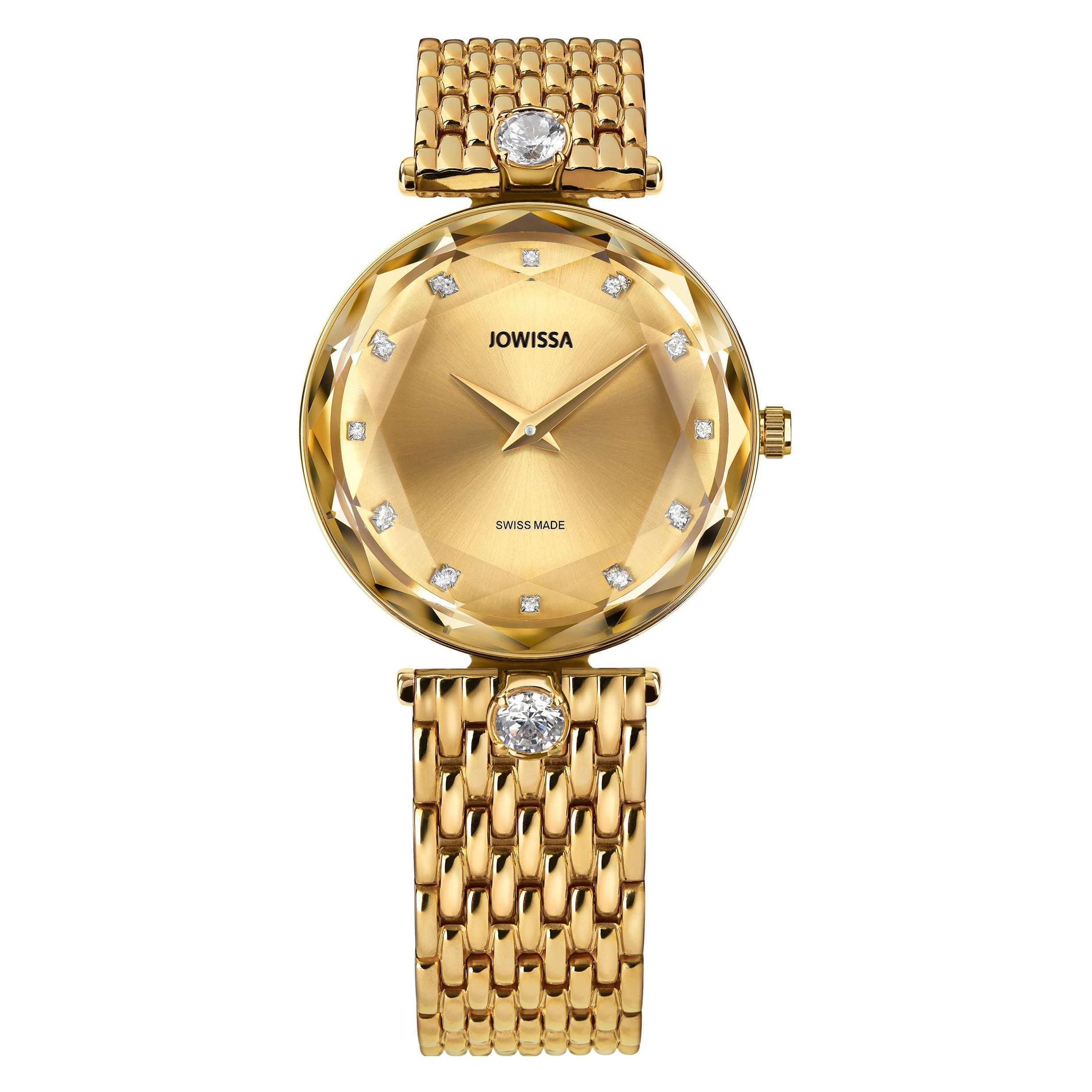 Jowissa, Armbanduhr, J5.841.M, Gold, (Analoguhr, 30 mm)