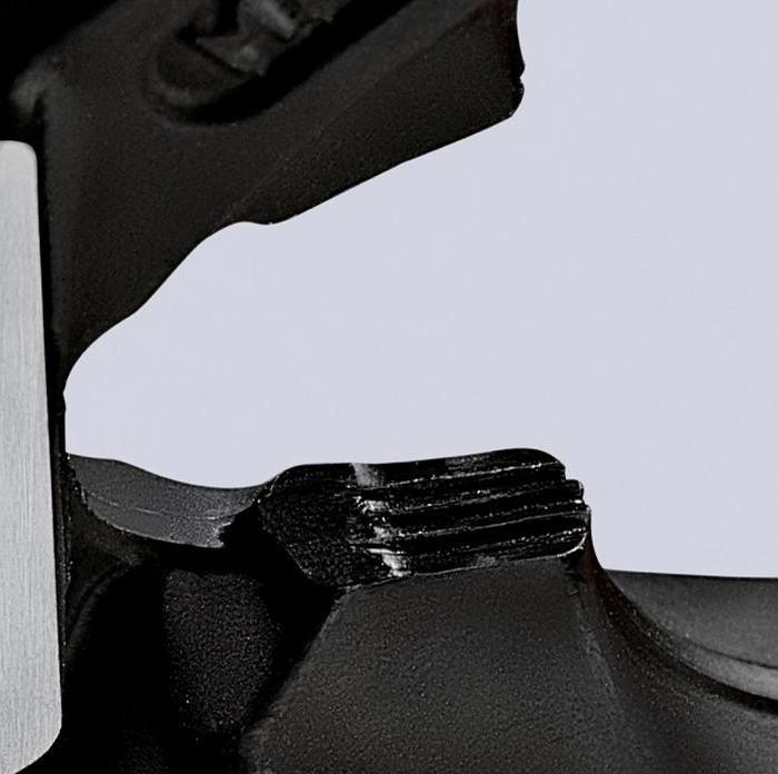 Image du produit Knipex Coupe-boulon compact DIN ISO 5743 L.200mm forme 0 droite sans encoche noir atram. Poignées K... (255 mm)