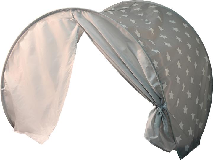 Knorrtoys Bettzelt "Grey white stars"