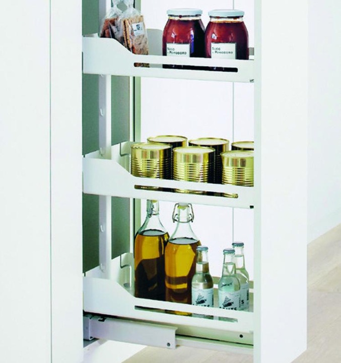 Produktbild Kesseböhmer Hochschrank-Front-Vollauszug-Set PEKA/ Standard
