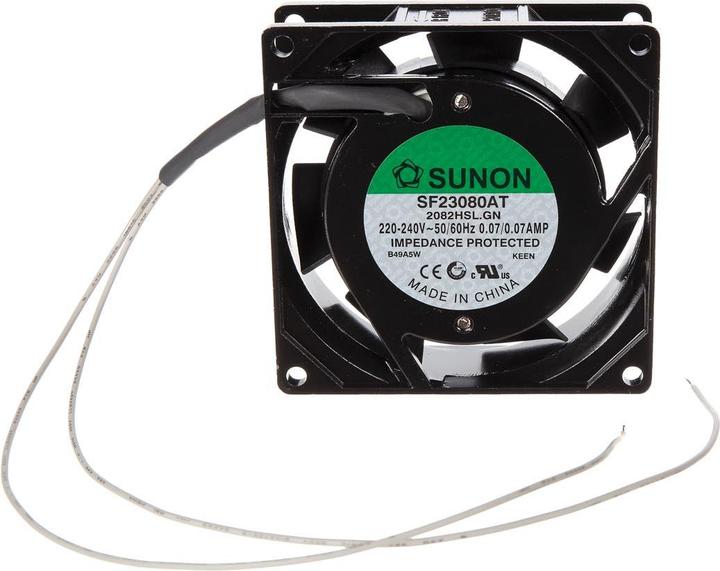 Immagine prodotto Sunon VENTILATORE 230VAC VENTILATORI 80 x 80 x 25 mm (80 mm, 1x)