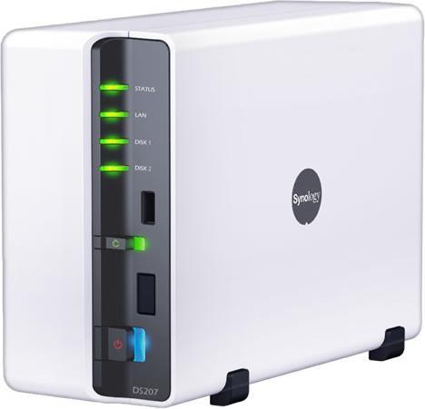Produktbild Synology DS209, NAS DiskStation für 2 Festplatten, ohne HD