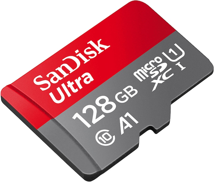 Produktbild SanDisk Ultra mit Adapter (128 GB, microSDXC, U1, UHS-I)