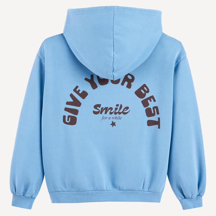 Produktbild La Redoute Collections Fleece-Kapuzenpullover (140)