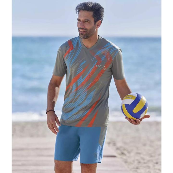Actual product image Atlas For Men Pantaloncini Girovita Elasticizzato Uomo (XL)