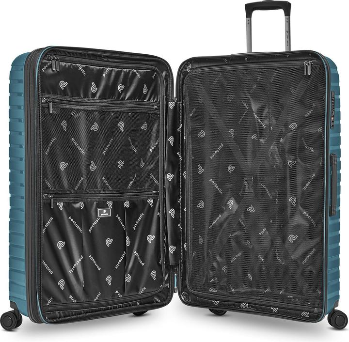 Actual product image Pactastic Collection 04 THE LARGE + 4-wheel trolley L 75 cm with stretch fold (109 l)