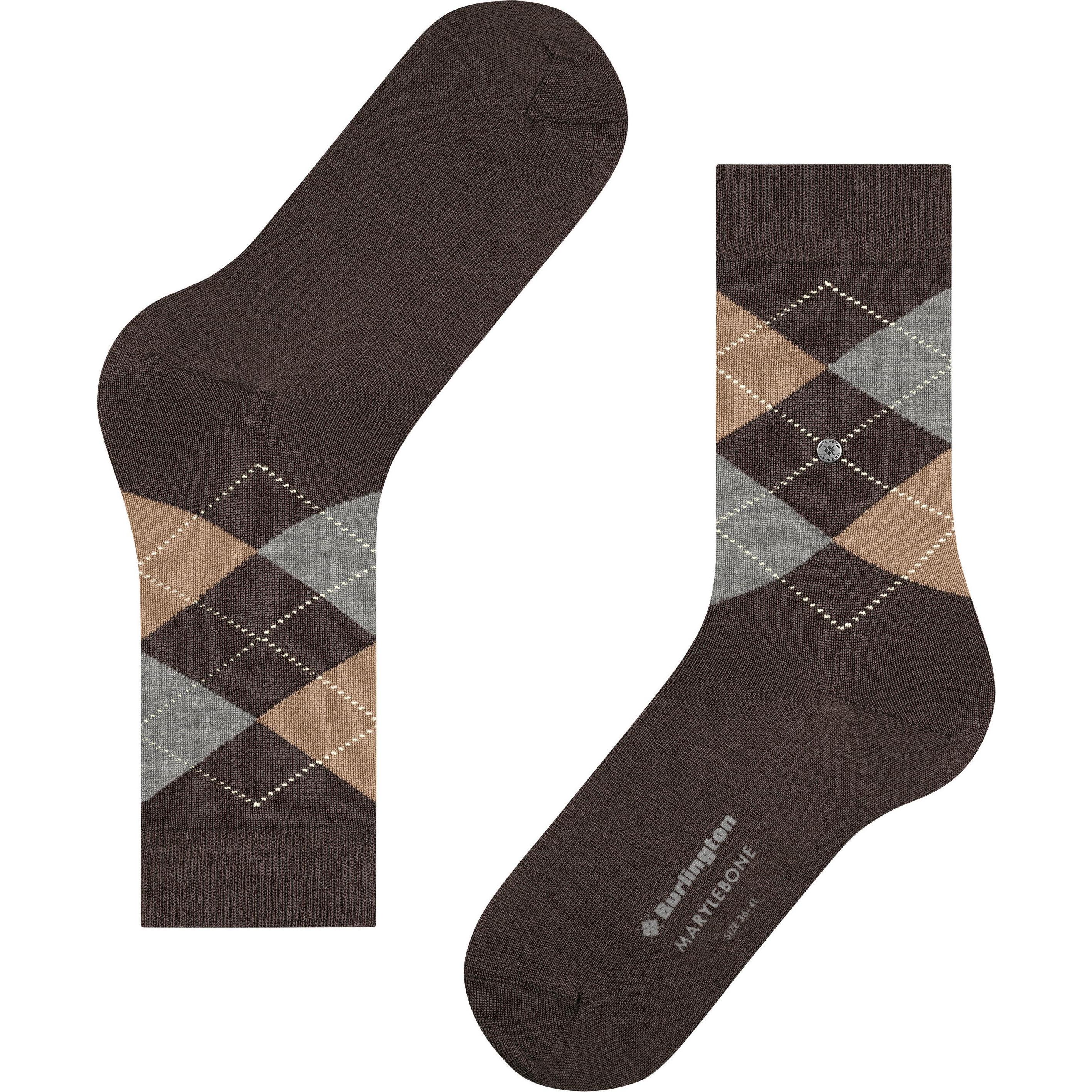 Thumbnail - Burlington, Damen, Socken, Marylebone SO, Braun, (36 - 41)