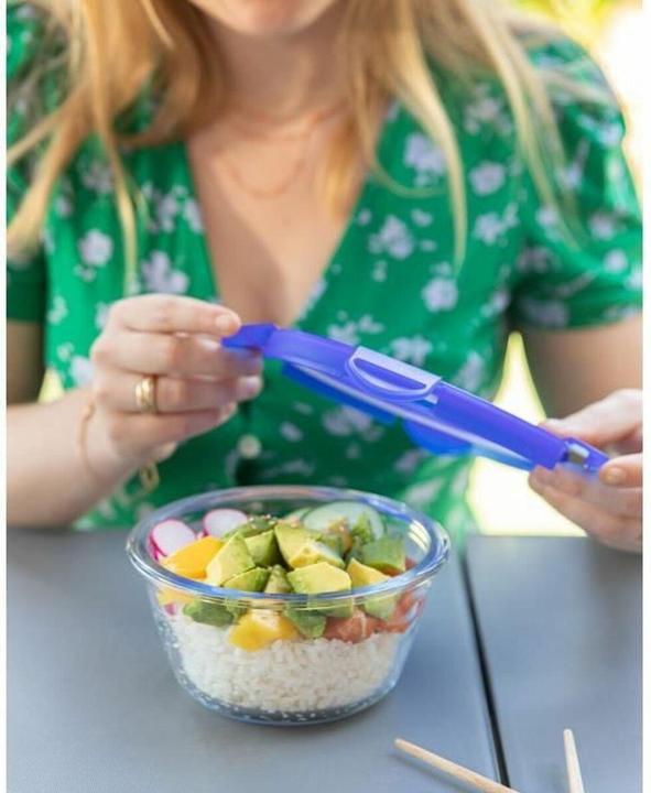 Produktbild Pyrex Runde Koch- und Gehschüssel mit Deckelset (0.70 l)