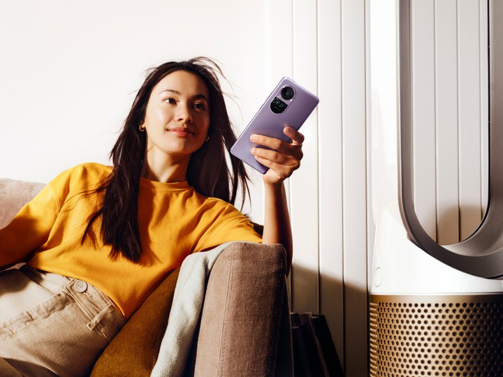 Produktbild OPPO Reno 10 Pro (256 GB, Glossy Purple, 6.70", Dual SIM, 50 Mpx, 5G)