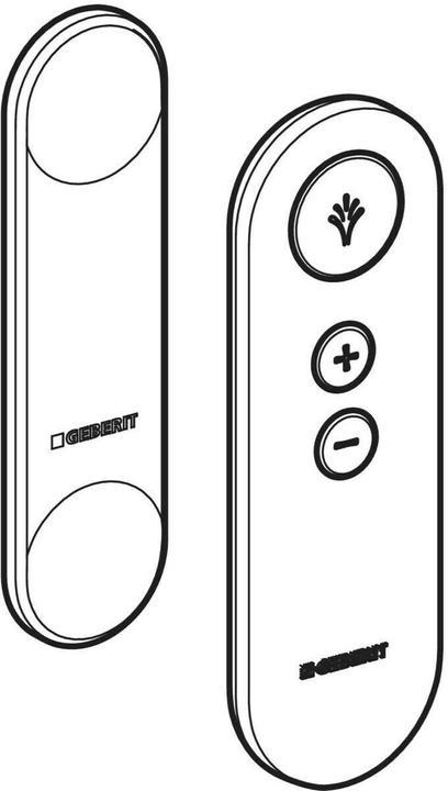 Produktbild Geberit Fernbedienung für AquaClean Cama / Alba (Gerätespezifische Fernbedienung, Infrarot)