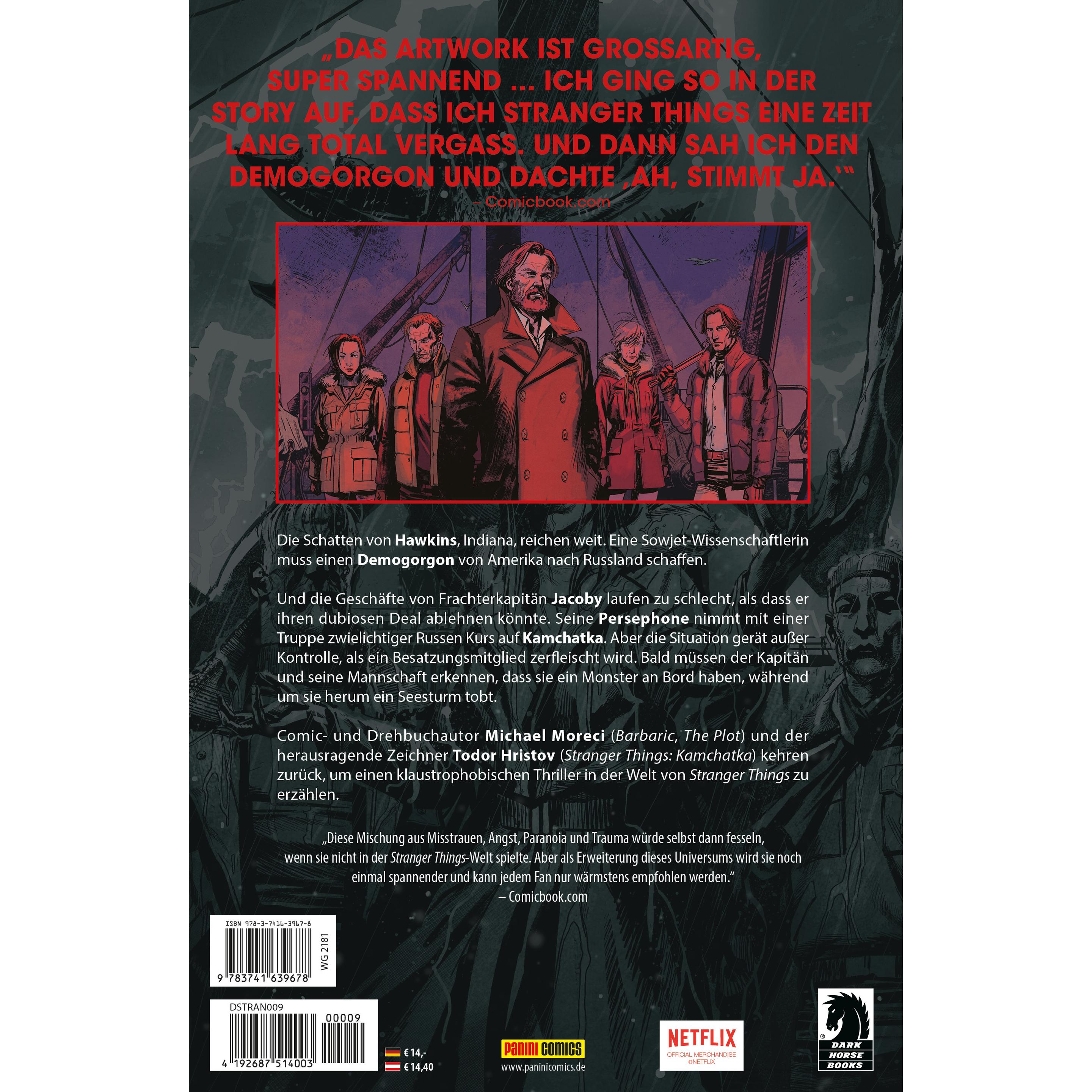 Thumbnail - Stranger Things, Belletristik von Michael Moreci, Todor Hristov