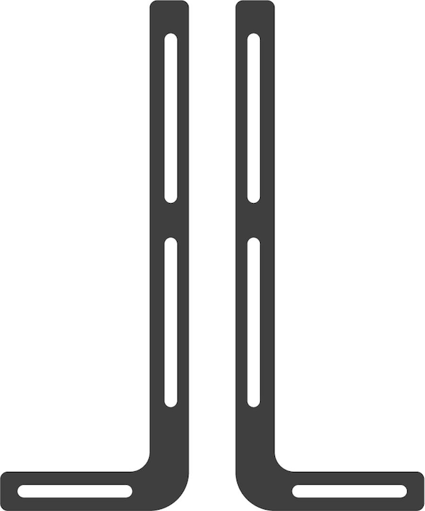Productafbeelding VCM Universele Soundbar Bevestiging SB300 (1 stuk, Wandmontage, Niet verplaatsbaar)