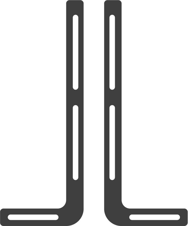 Actual product image VCM Universal soundbar mount SB300 (1 pcs., Wall installation, Not movable)
