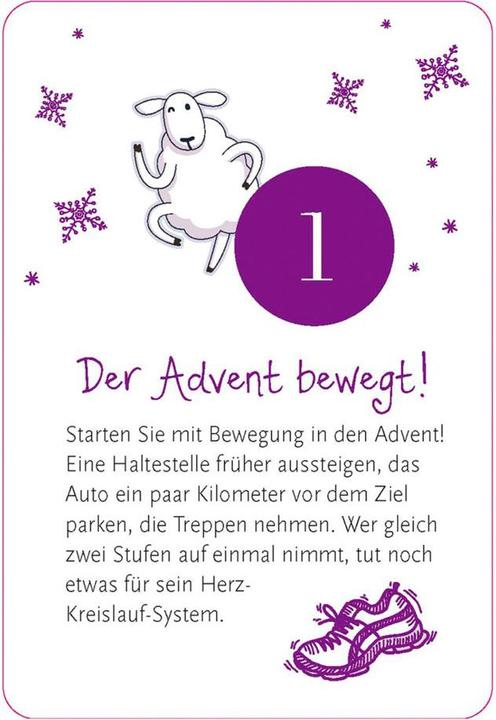 Actual product image Fit durch den Advent