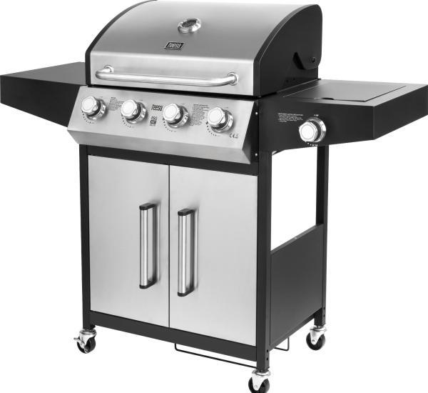 Produktbild Teesa BBQ 5007 MASTER Gasgrill mit 5 Brennern und Platz für eine Flasche