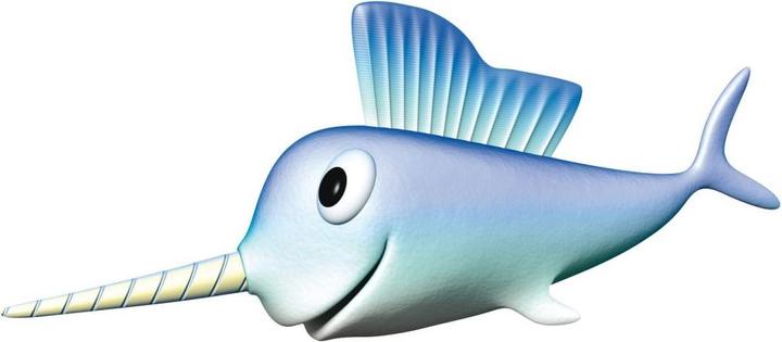 Produktbild Trenddeko Schwertfisch (80 x 35 cm)