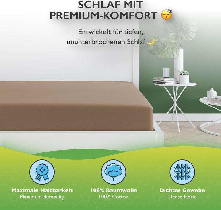 Actual product image Etérea Comfort Jersey Topper (100 x 200 cm, 90 x 200 cm)