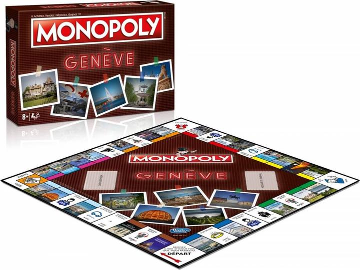 Actual product image Monopoly Genï¿½ve (Version 2021) (French, 2 - 8 Players)