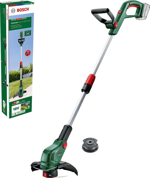 Actual product image Bosch Hausgeräte Universal grass cutter 18V -23-450 (Plastic knives)
