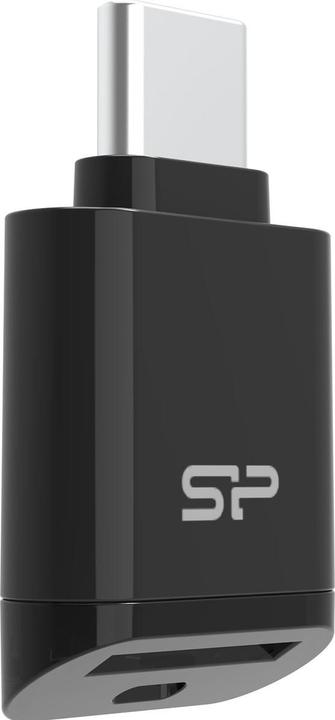 Productafbeelding Silicon Power Kaartlezer MicroSD USB 3.2 Gen 1 Type-C (Zwart)