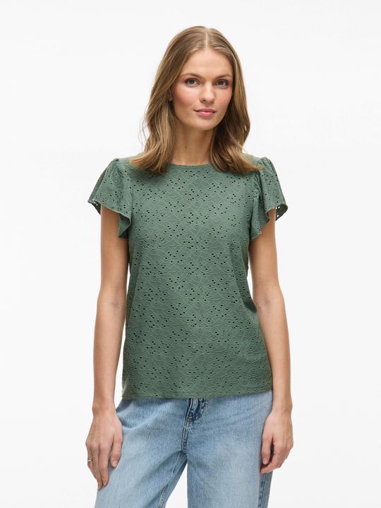 Actual product image Vila Rundhals Oberteil mit kurzen Ärmeln (M)