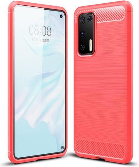 Actual product image MU Style Carbon Fiber TPU Softcase Series (Huawei P40)