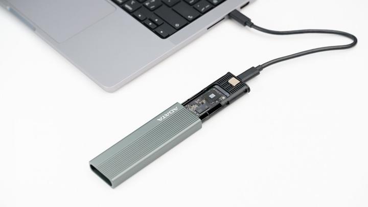 Actual product image Adata Externe SSD M.2 Gehäuse EC680 USB3.2C 10Gbps (M.2)