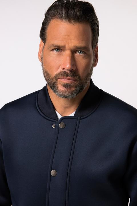 Immagine prodotto JP1880 Giacca in stile college con scuba, colletto college e zip (3XL)