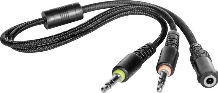 Actual product image Defender Słuchawki Cujo Czerwone (64505) (ANC, Cable)