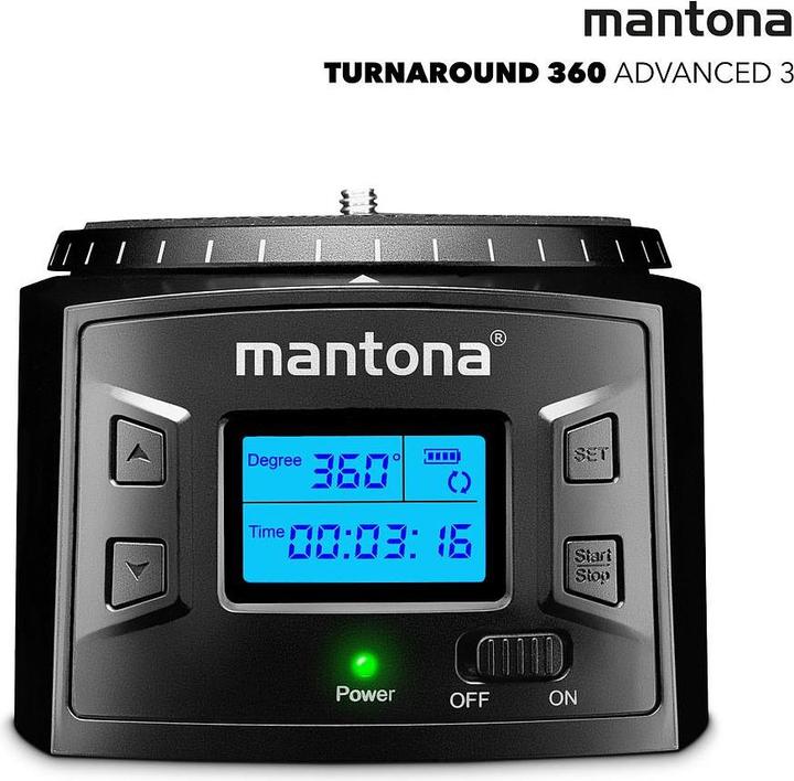 Actual product image mantona Turnaround 360 Advanced 3 (Panorama head)