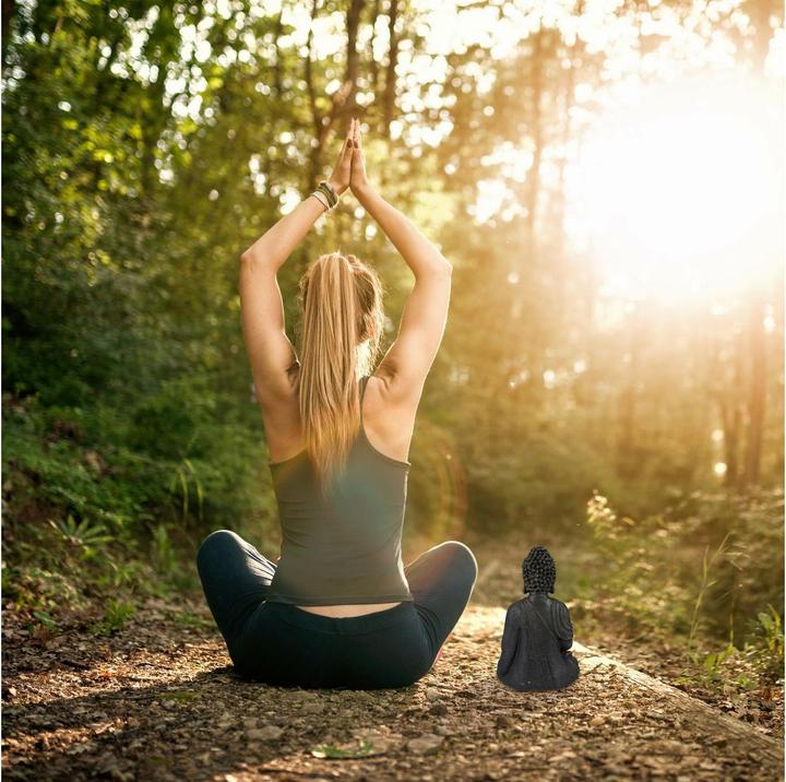 Productafbeelding Relaxdays Boeddha figuur (16,5 x 23 x 13,5 cm)