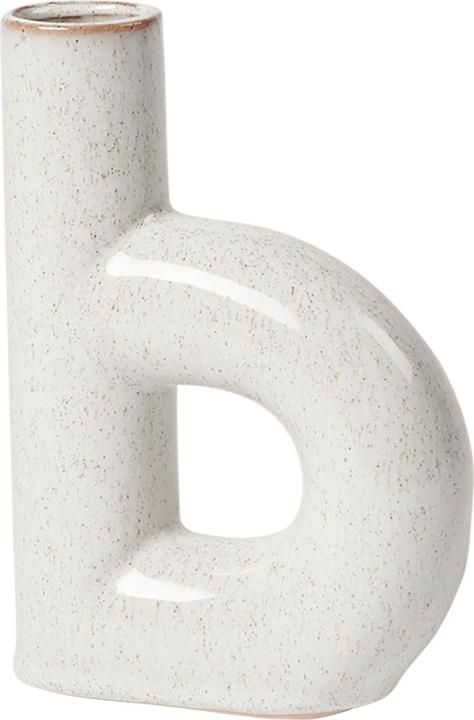 Image du produit Broste Copenhagen Hector Vase B Rainy Day Grey 4,5x13x19cm (1 x)